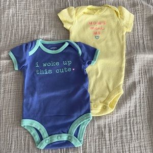 SALE 3/$12 Newborn Onesie